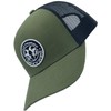 Bexxwell Trucker Cap/Baseball Cap Green/Black with Logo Patch (Optimal Fit,