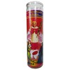 Staci19 Saint Raymond Nonnatus (San Ramon) Red Pillar Devotional Candle
