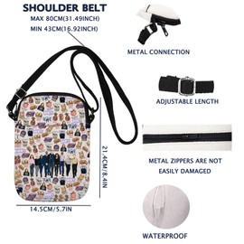 VAMSII Brooklyn Crossbody Bag TV Show Fans Gift 99th Precinct Gift Brooklyn Theme Gift (B99 CB)