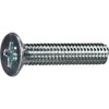 Trusco Y827-0512 Countersunk Head Machine Screws, Trivalent White, All Screws,