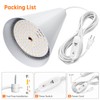 Bstrip Hanging Grow Lights for Indoor Plants-25W Full Spectrum 5000K