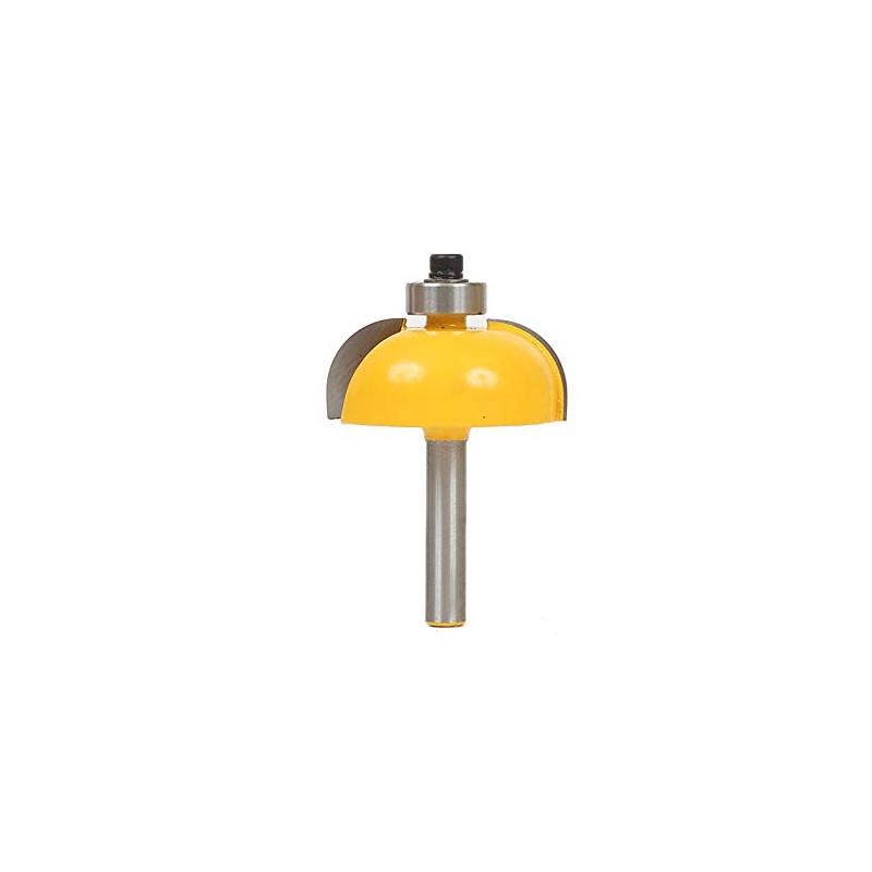 YONICO Router Bits Edge Forming Cove 1/2-Inch Radius 1/4-Inch Shank