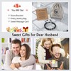 UPROMI Husband Valentines Day Gifts from Wife, Husband Birthday Gift