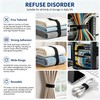 Reusable Hook and Loop Cable Ties - 3/4inch X 16ft