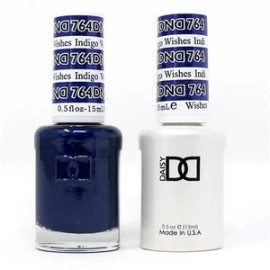 DND DUO Matching Gel & Lacquer #764 - Indigo Wishes