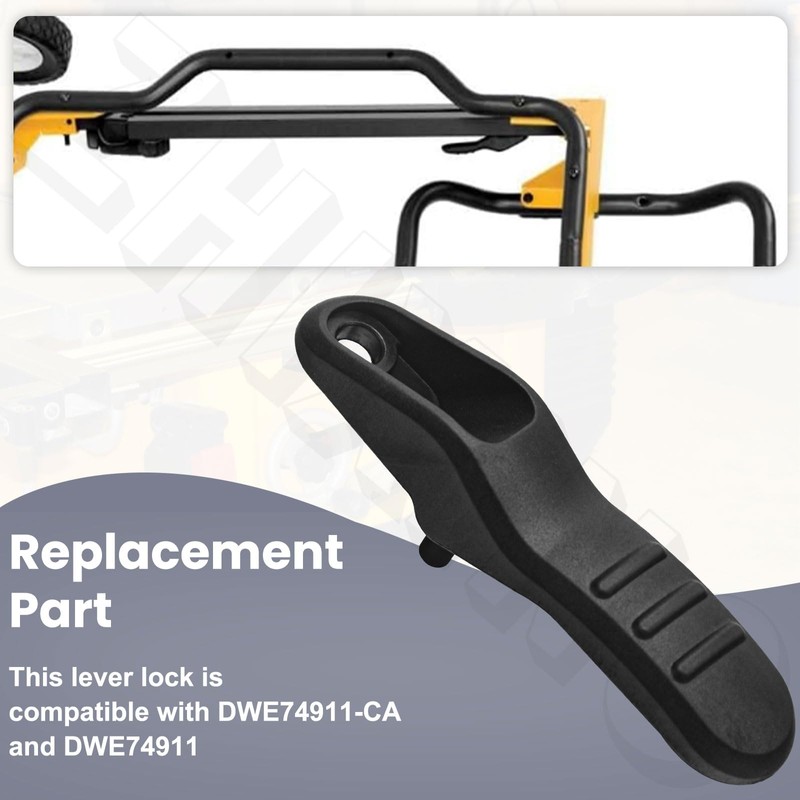 ZHIXING Table Saw Lever Lock Compatible With DeWalt DWE74911-CA &