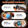 GEARPASS 42V 16-Inch Cordless Chainsaw with 2x 4.5Ah Battery &