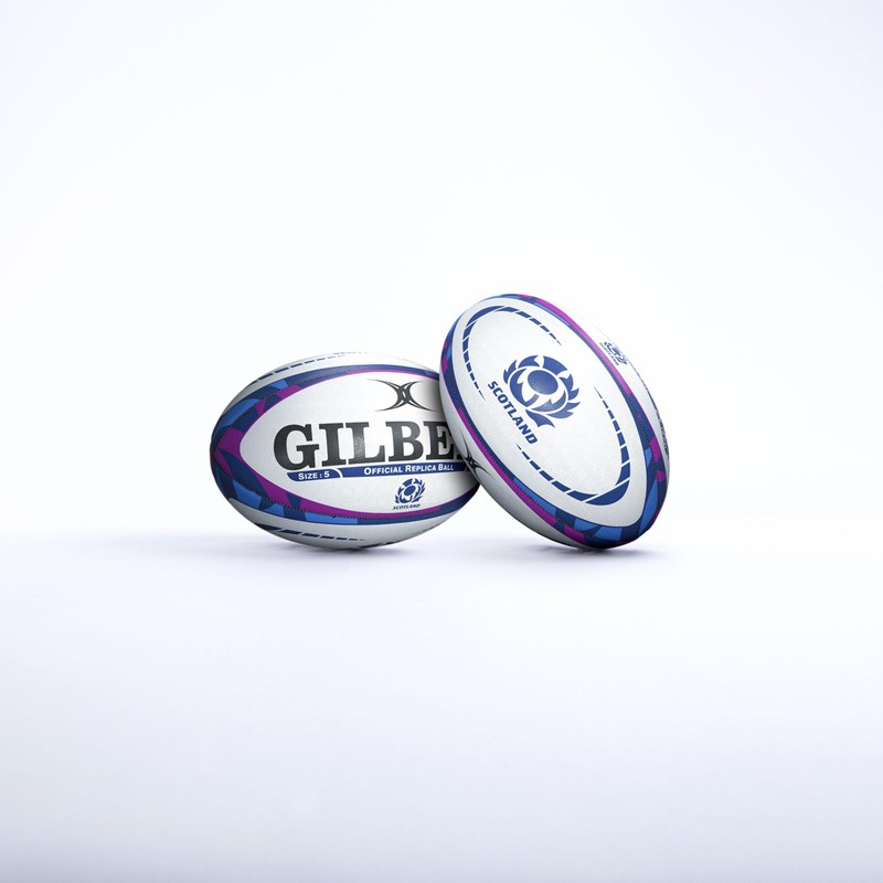 GILBERT SCOTLAND REPICA RUGBY BALL - SIZE 4 - NEW