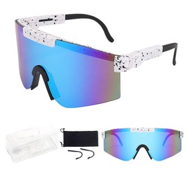 Quick Glasses Rave Bicycle Sunglasses Cycling Glasses Cycling Glasses Men Women Sports Glasses Cycling Glasses Polarised UV400 Protective Glasses for Outdoor Activities Such as Cycling Running Glof