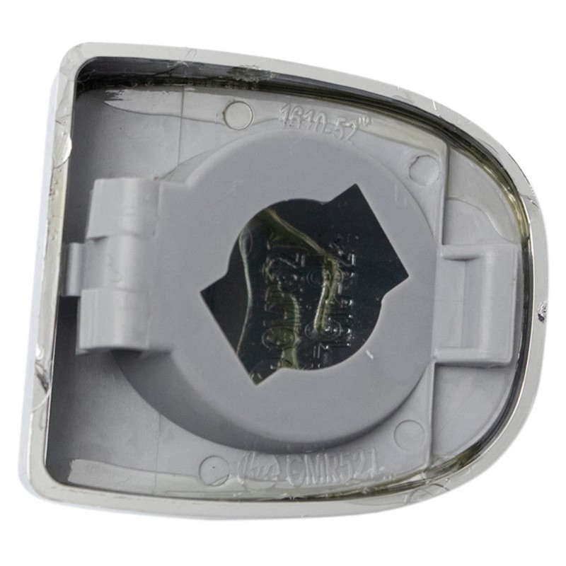 TRQ Rear Chrome License Plate Light Lens Pair for 99-05