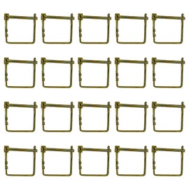 Buyers Products 66063 Yellow Zinc Plated Snapper Pin, 1/4 Inch Diameter, 2-1/2 Inch Useable Length, 1-3/4 Inch Clearance, Pack of 20, Single Assembly Cotter and Pin