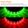 HIPOPY 2Pcs 9 LED Daytime Running Strip Lights DRL Kit,