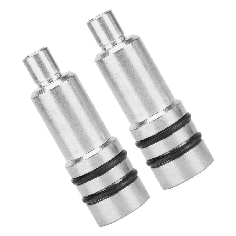 2pcs Fuel Injector Sleeves with Seals Replacement for Astra H/Corsa