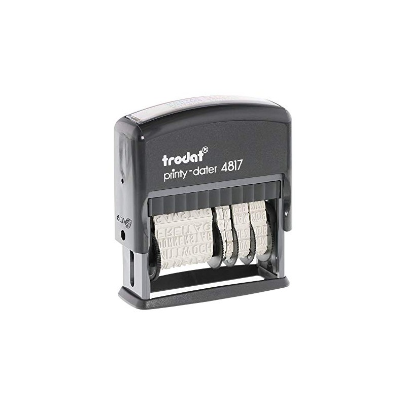 Trodat Printy 4817 Date Stamp with Various Additional Texts -
