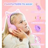 Riwbox CF9 - Auriculares Bluetooth para niños con luz LED,