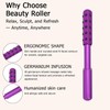 Elarique Face Roller, Germanium Stone Uplifting, Portable Beauty Roller Tool