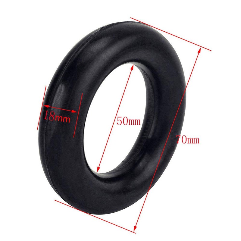 O-Ring Car Exhaust Rubber Hanger Insulator Bracket Bushing Mount Universal