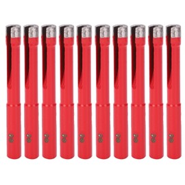 10Pcs Diamond Drill Bit Flat Tooth Ceramic Tile Marble Hole Saw Opener Cutter Hardware 8mm