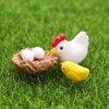 VGOL 30 Mini Figures Animals Chicken Miniature Garden Ornaments Miniatures