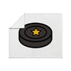 CafePress Hockey Puck Throw Blanket Super Soft Fleece Plush Throw