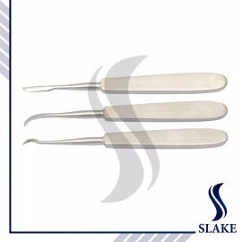 SLAKE 3 Pcs Dental Root Elevators Oral Surgery PDL Luxating CHOMPRET elevator SLAKE