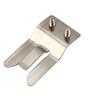 1 Set Silver Accessories Metal Mic Holder/Clip - Screw in