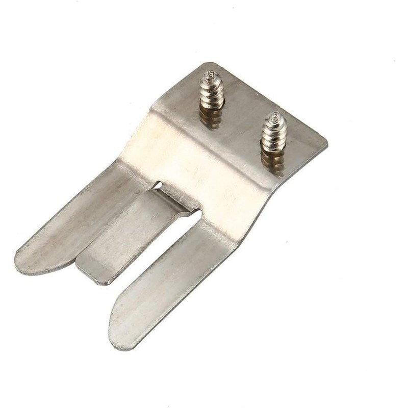 1 Set Silver Accessories Metal Mic Holder/Clip - Screw in
