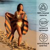 Fit-Flip XXL Beach Towel - Microfibre Bath Towel Large Microfibre