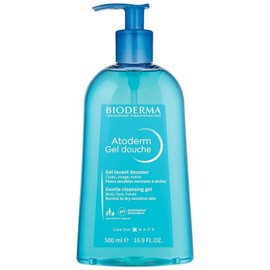Bioderma 바이오더마 아토더마 수분 샤워 젤 보습 페이스 앤 바디 클렌저 민감성 워시 [16.7 Fl Oz 1개입] Bioderma Atoderm Hydrating Shower Gel Moisturizing Face and Body Cleanser Sensitive Wash [16.7 Fl Oz 1 Unit]