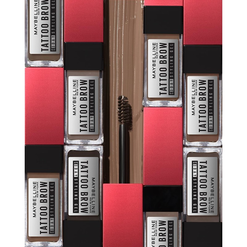 Maybelline Estilizador de cejas en gel de facil aplicación, Tattoo
