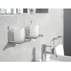 Zack 40260 12 x 29 cm Civio Towel Holder Swivelling