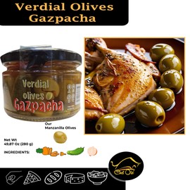 Chef Ole's Artisanal Mediterranean Olive Gift Set Altea Olive Gift Set - Andalucian Sun with Capers & Tomato and Herbal Mediterranean with Rosemary & Garlic olives- Specialty Food Gift