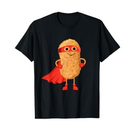 Super Hero Chicken Nuggets Funny Nugget Man Gift For Kids T-Shirt