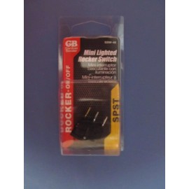Gardner Bender Mini Lighted Rocker Switch  SPST  On/Off  GSW-48   NEW