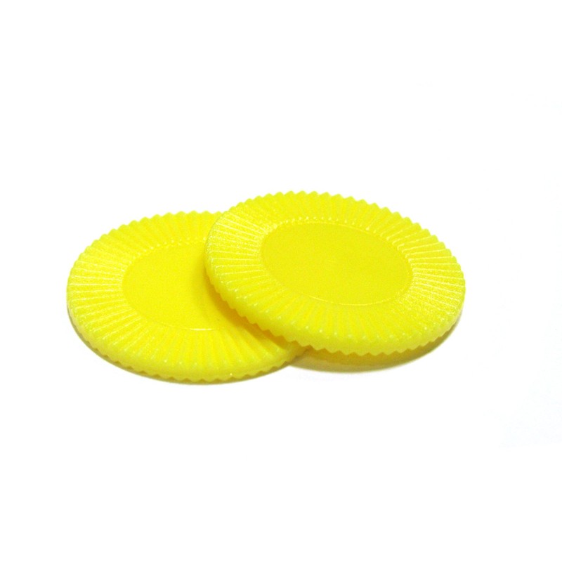 Set of 50 7/8" Easy Stacking Plastic Mini Playing Poker