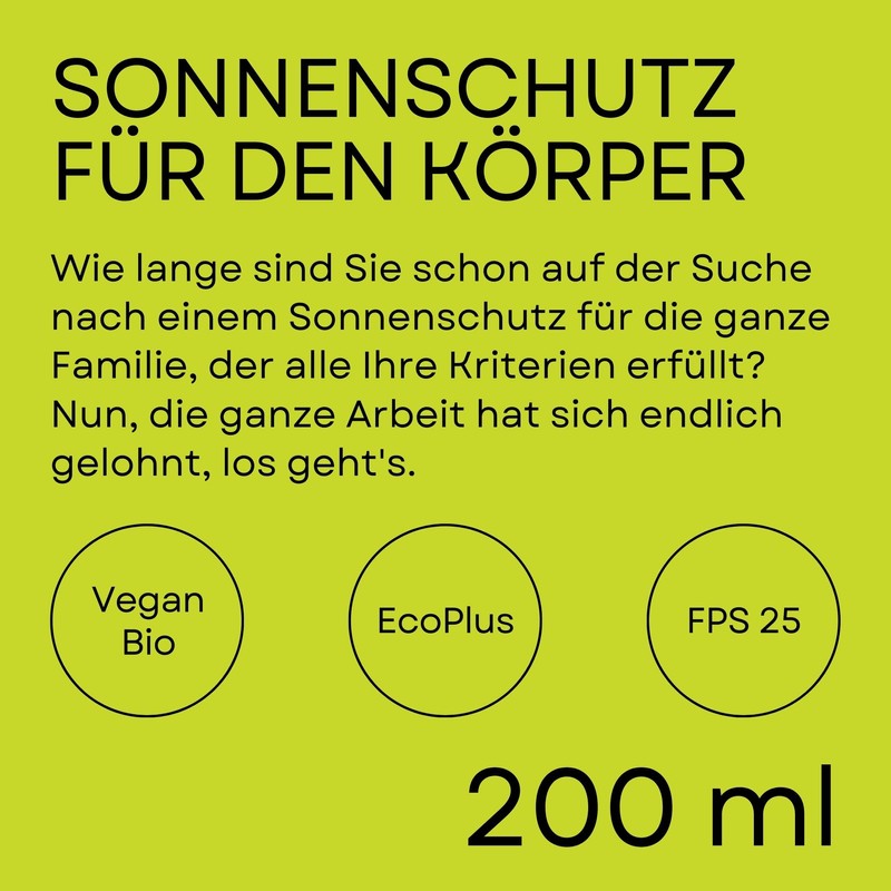 Amapola Biocosmetics Sun Protection SPF 25 Ecological cosmetics