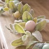 Lights4fun 1.5m Artificial Pastel Easter Egg Garland for Tables or
