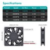 Wathai 120mm x 25mm 12V High Pressure CFM Fan Dual