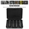3 Box Screw Extractor Damaged Speed Out Drill Bits Remover