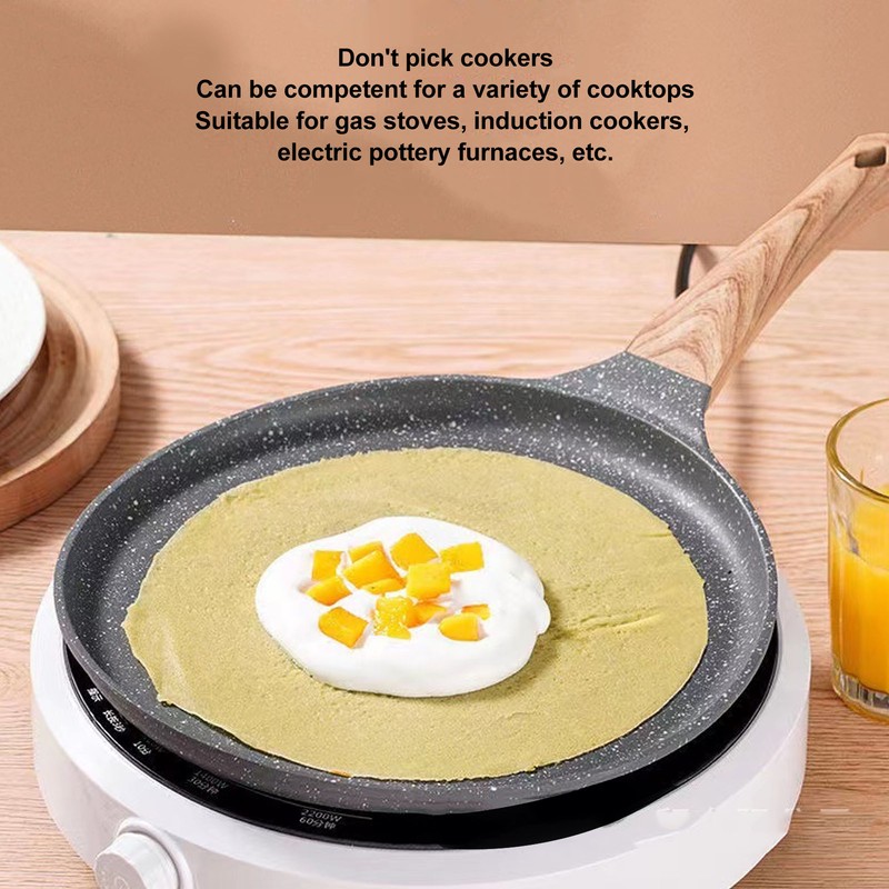 Frying Pan Prevents Stick Medical Stone Coating Aluminium Alloy Integrated