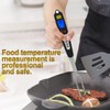 Jerlifkyer Digital meat thermometer fork,instant read temperature with LED screen