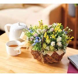 Ohashi Shinji Shoten KN011760 Flower Material, Black Willow Arrangement, Handmade, M