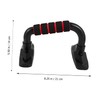 BESPORTBLE Arm Strength Training Tool Push-up Bar Red Tummy Exercise