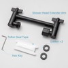 OFFO Shower Head Extension Arm, 6 in Shower Extension Arm