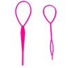 ruech 2 Topsy Tail French Braid Loop Hair Braid Ponytail