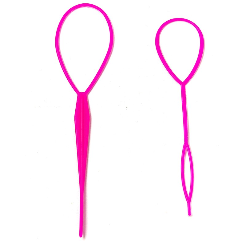 ruech 2 Topsy Tail French Braid Loop Hair Braid Ponytail