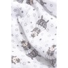 Pack of 3 Grey Baby Muslin Nappies