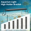 WooFog 2 Pcs Aquarium Light Riser for Rimmed/Rimless Tanks, Aquarium