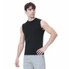 TopTie 2 Pack Mens Sport Compression Base Layer, Athletic Sleeveless