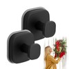 CUTERUI GIFTED 2025 Square-Style Suction Cup Shower Hooks & Front